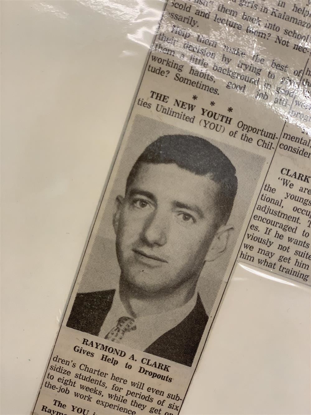 Newspaper clipping 