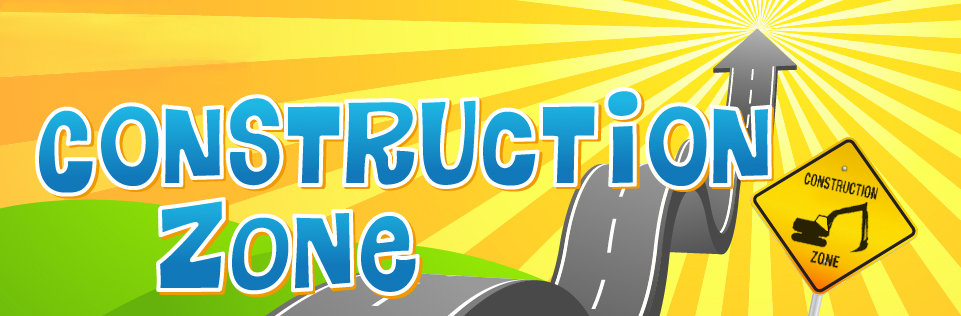 Construction Zone Header Graphic